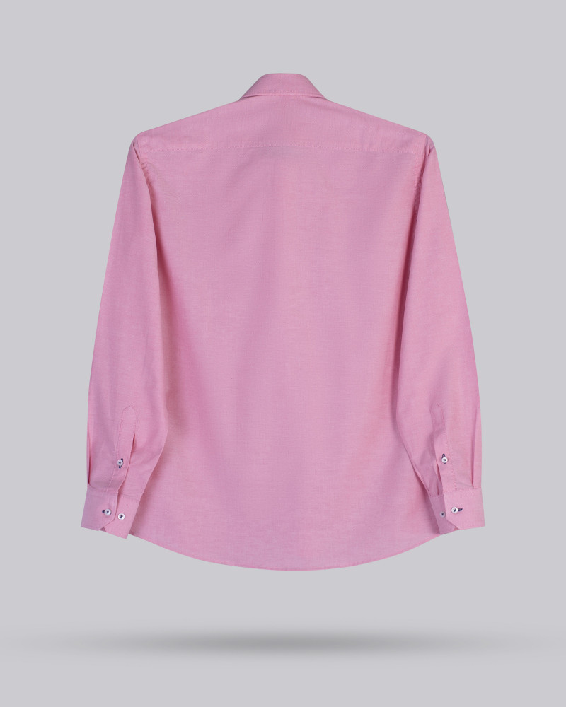 Camisa semientallada tejido oxford | La Española