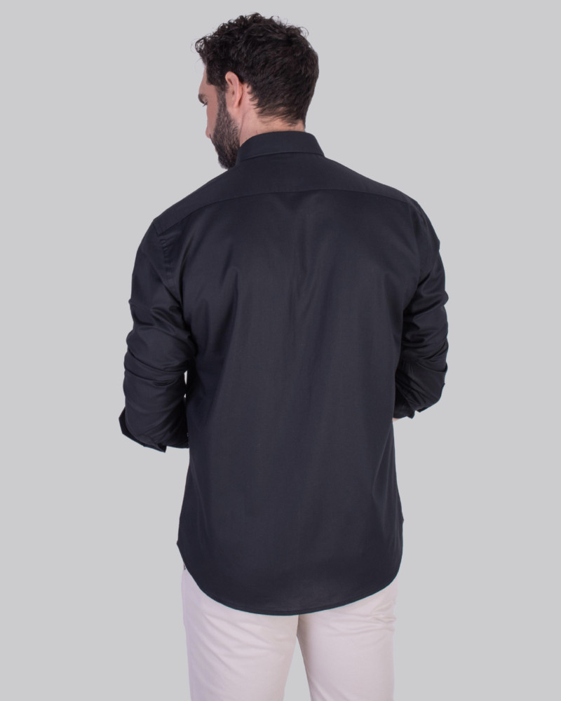 Camisa semientallada tejido oxford | La Española