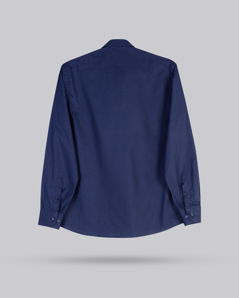 Camisa semientallada tejido oxford | La Española