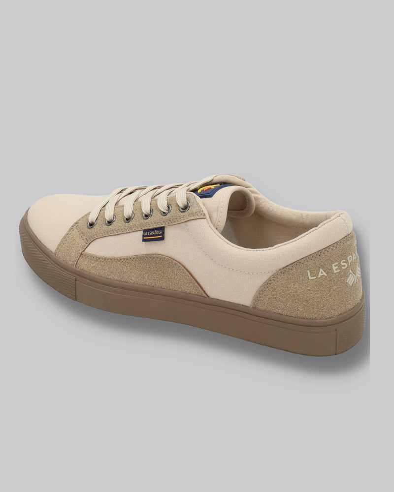 copy of Zapato lona con cordones y suela goma