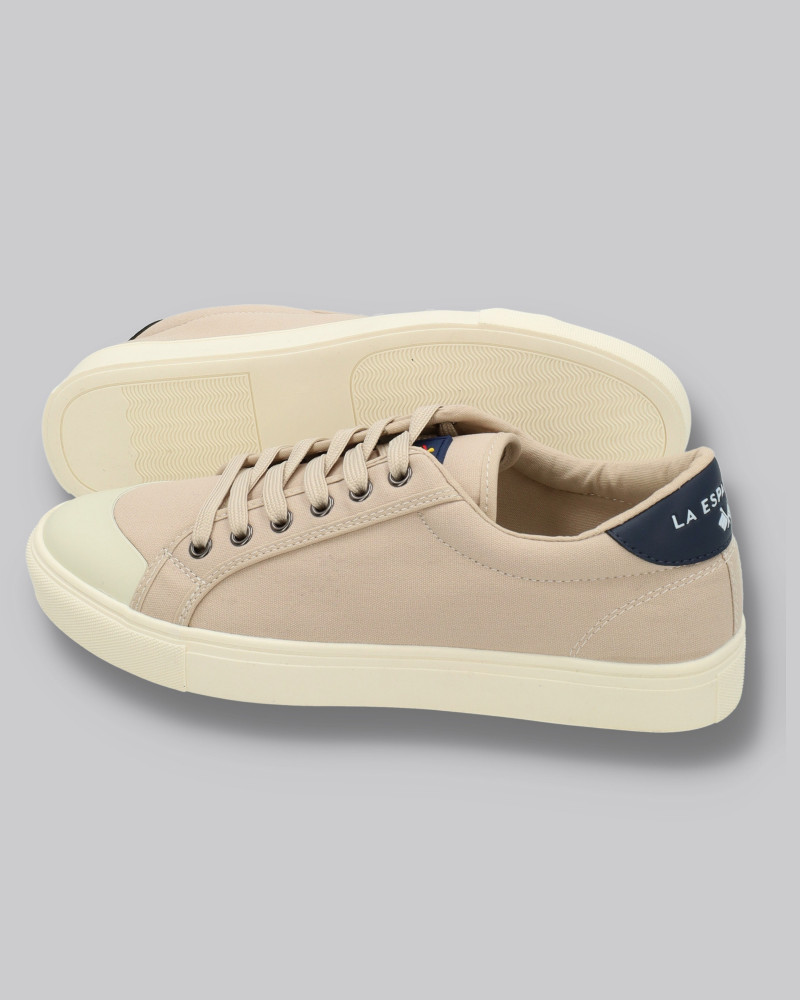 Zapato lona con cordones y suela goma | La española