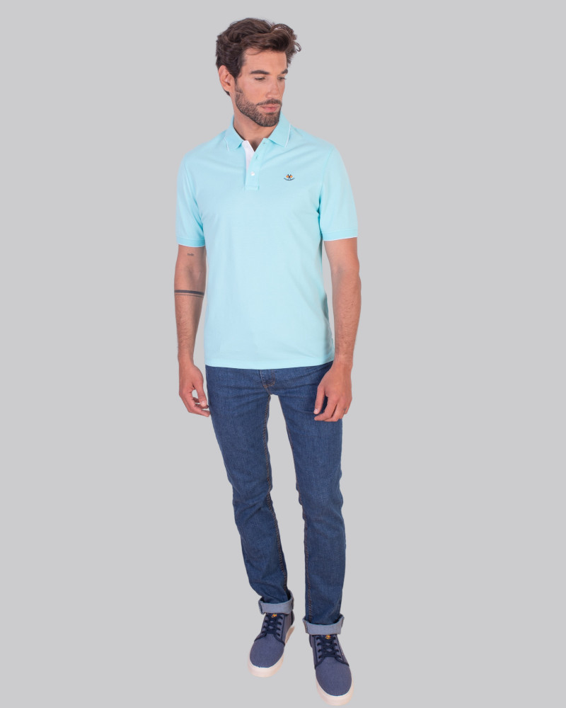 Polo algodón manga corta para hombre | La Española