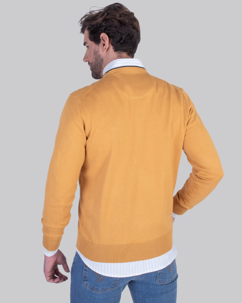 Suéter cuello caja para hombre | La Española