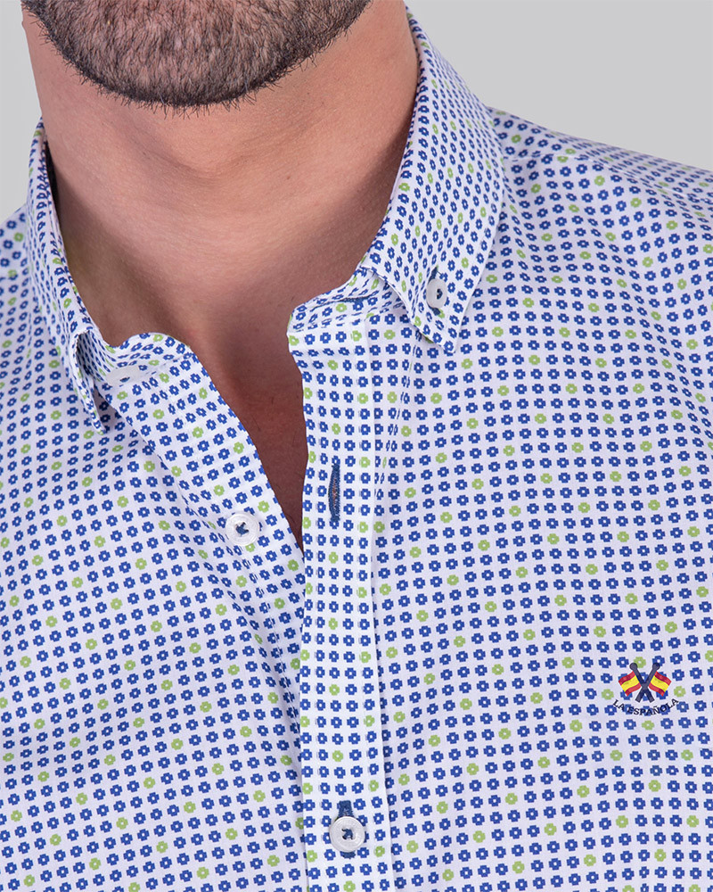 Camisa algodón estampada para hombre | La Española