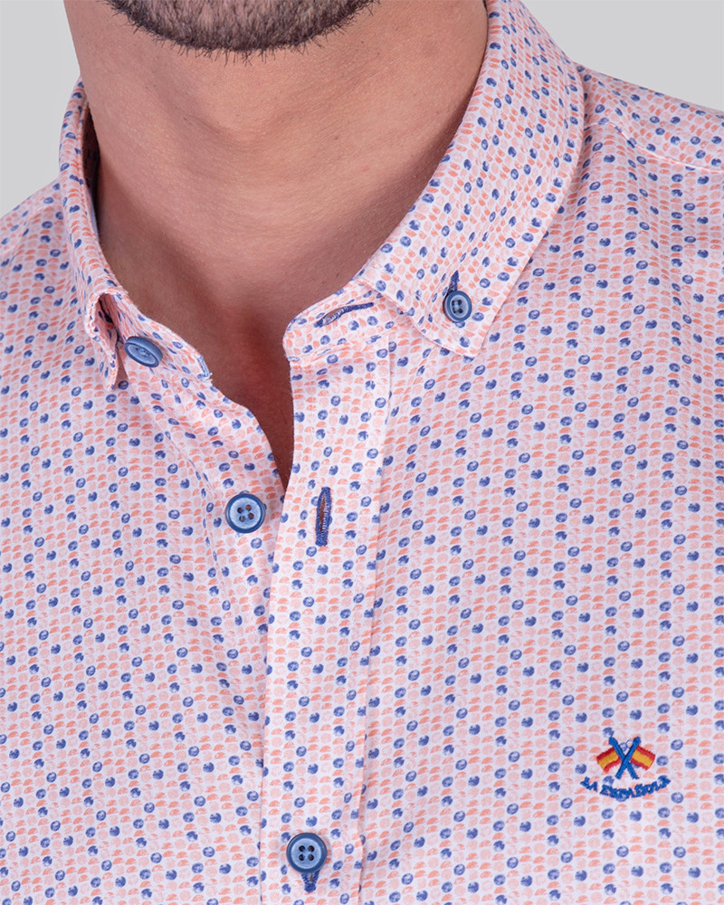 Camisa algodón estampada para hombre | La Española