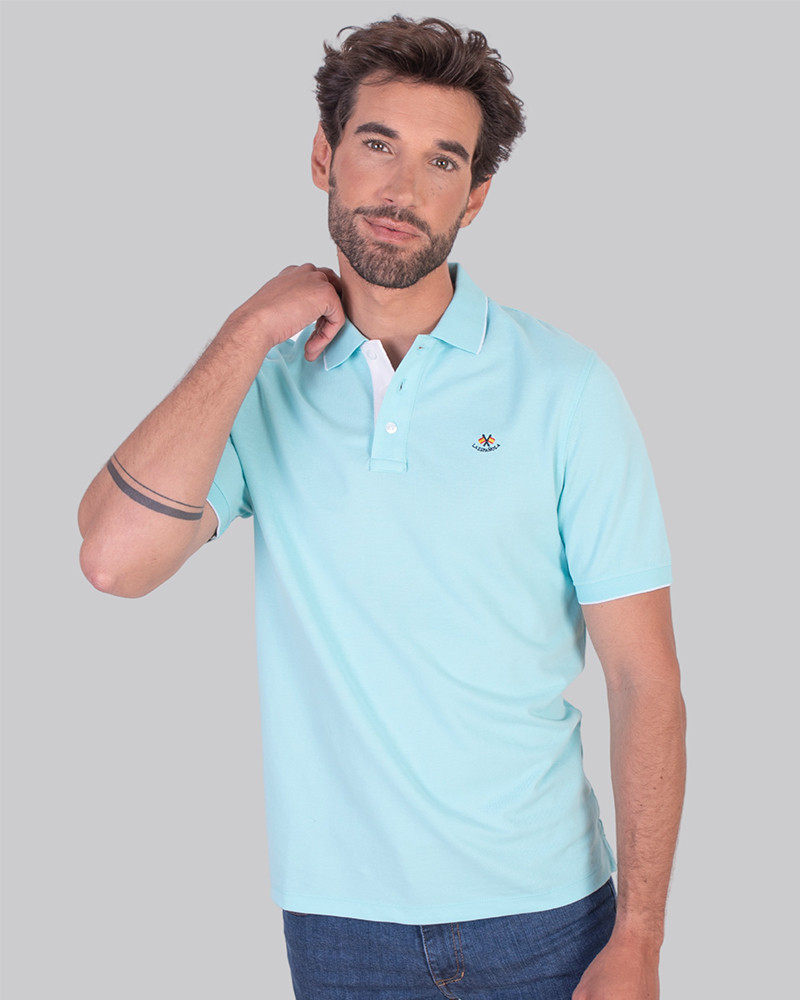 Polo algodón manga corta para hombre | La Española
