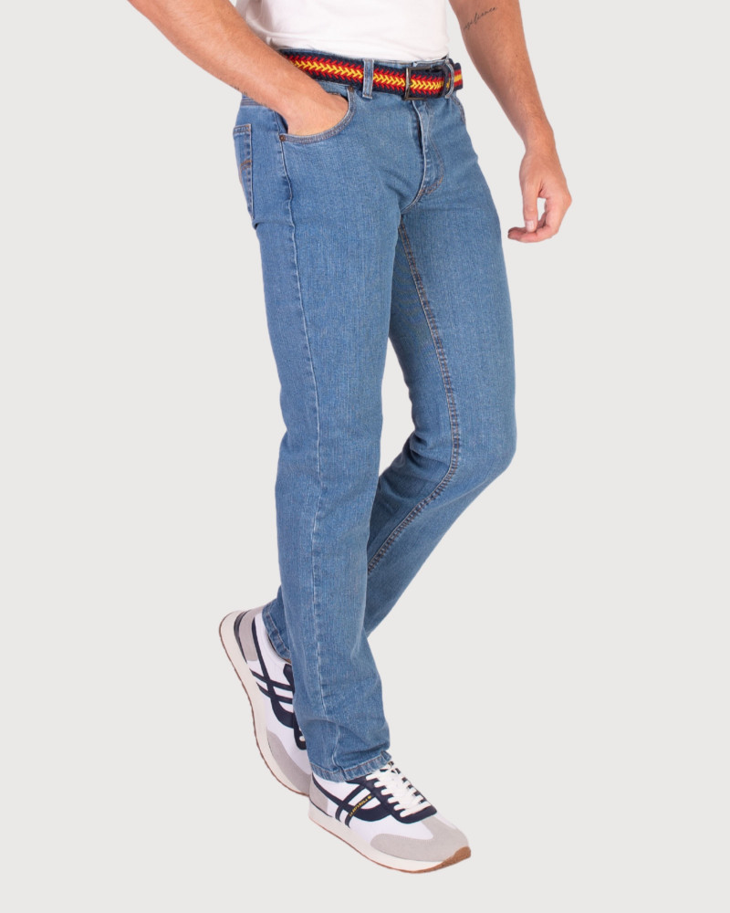 Pantalón 5 bolsillos color break para hombre | La Española