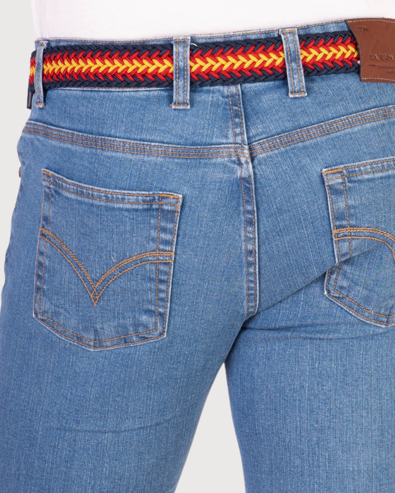 Pantalón 5 bolsillos color break para hombre | La Española