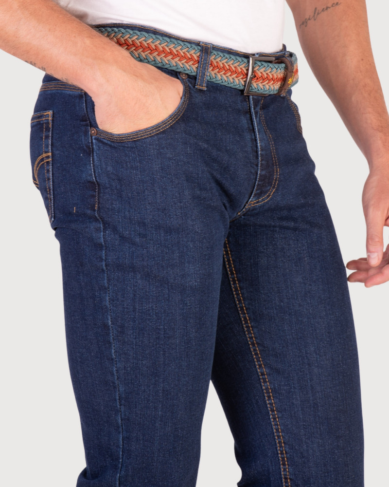 Pantalón 5 bolsillos color piedra para hombre | La Española