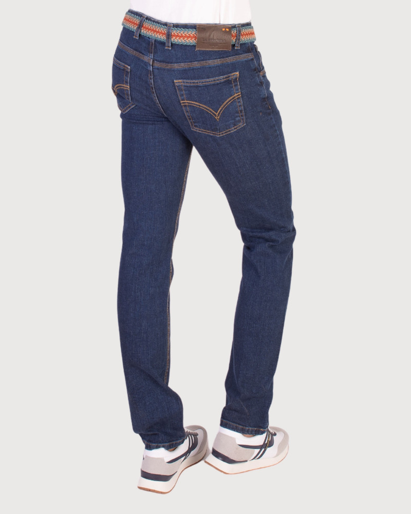 Pantalón 5 bolsillos color piedra para hombre | La Española