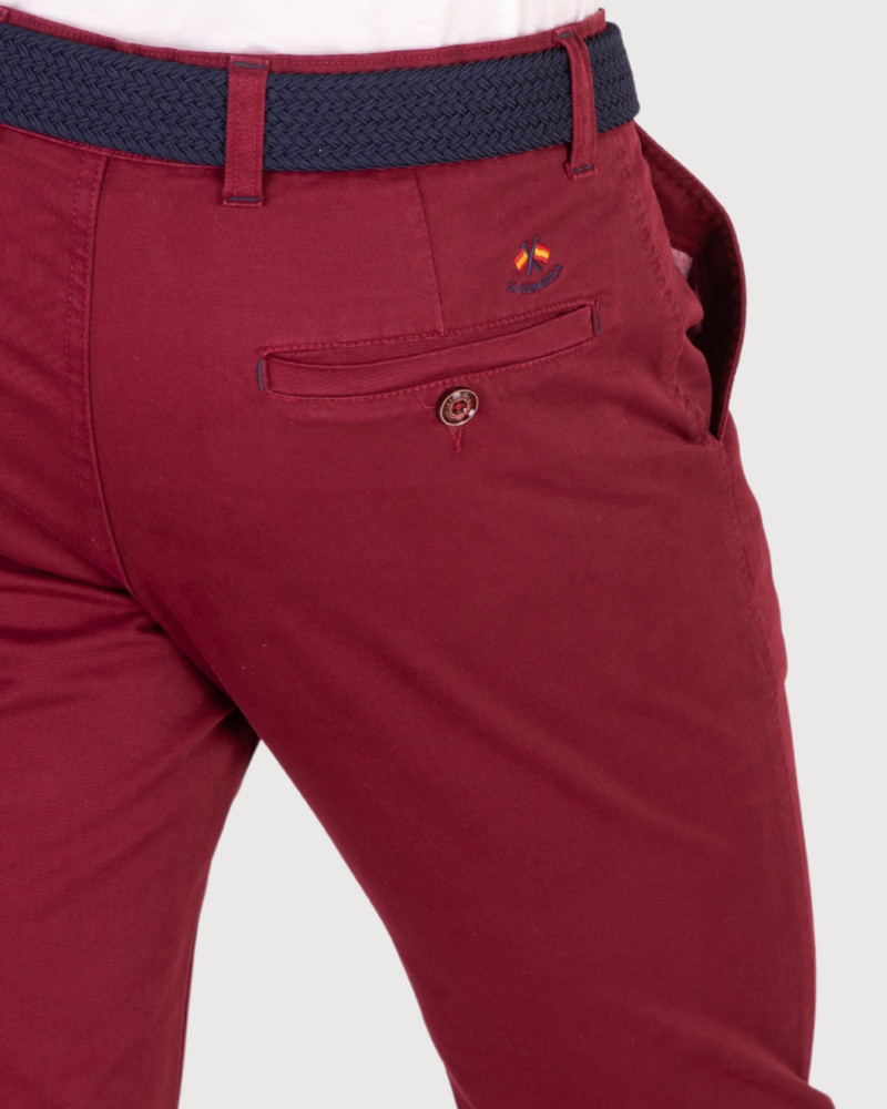 Pantalón 5 bolsillos color kaki para hombre | La Española