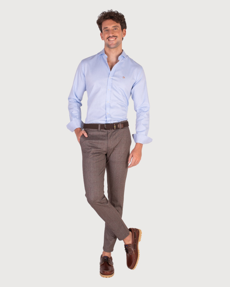 Pantalón 5 bolsillos color kaki para hombre | La Española