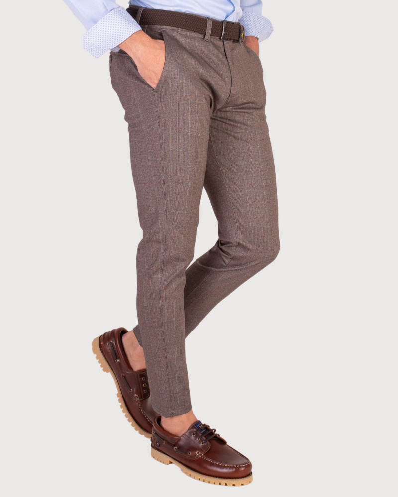 Pantalón 5 bolsillos color kaki para hombre | La Española
