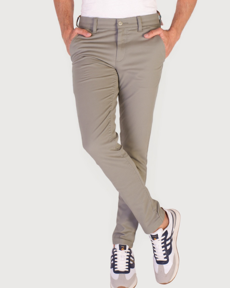 Pantalón 5 bolsillos color kaki para hombre | La Española