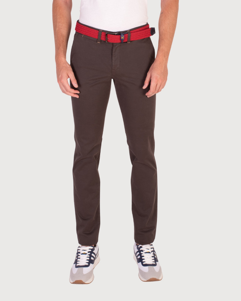 Pantalón 5 bolsillos color kaki para hombre | La Española