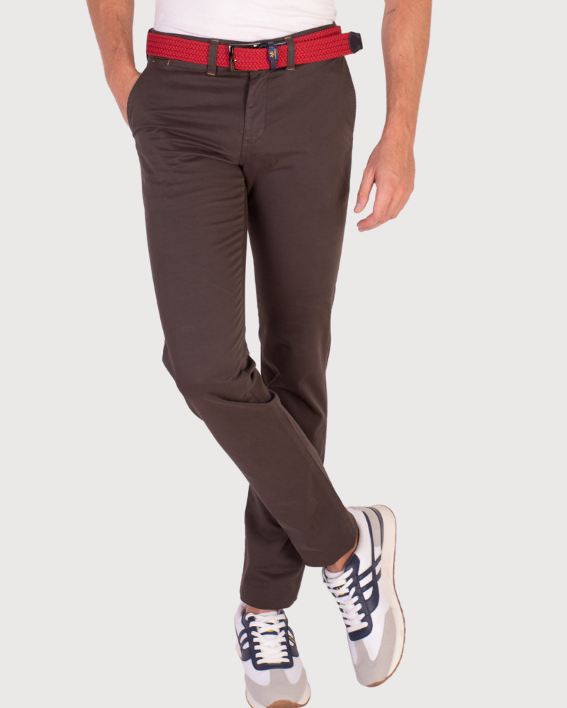 Pantalón 5 bolsillos color kaki para hombre | La Española