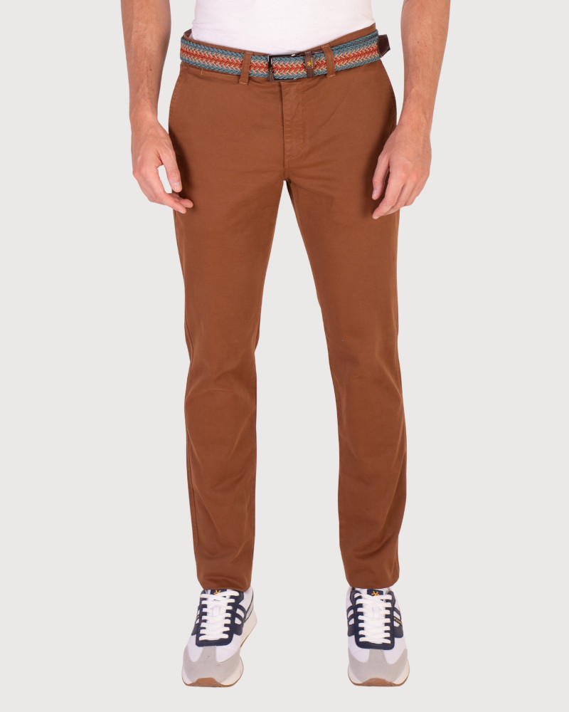 Pantalón 5 bolsillos color kaki para hombre | La Española