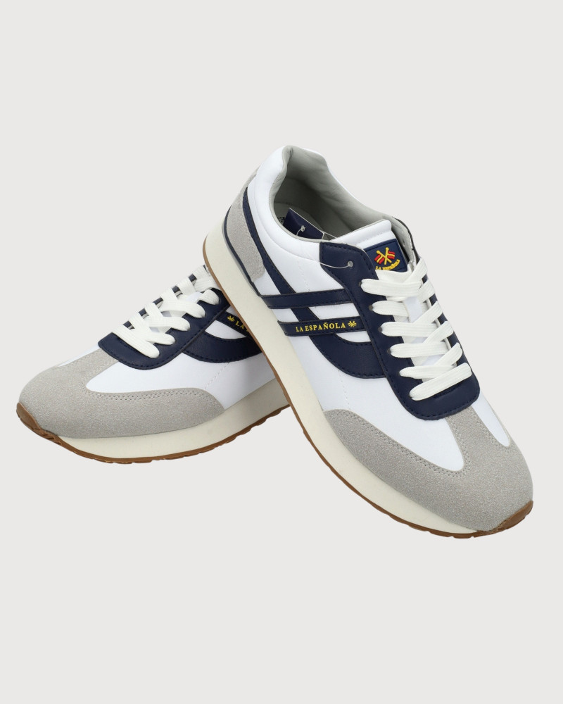 copy of Zapatilla piel cordones y suela goma - Modelo Zaragoza