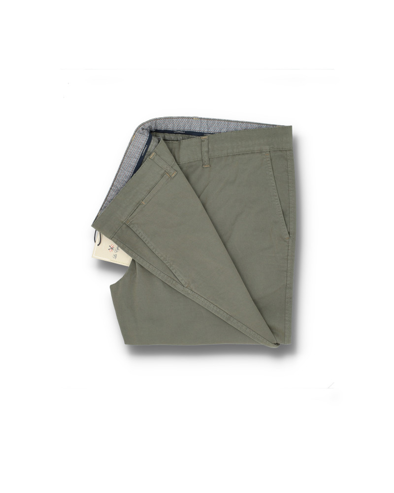 Pantalón 5 bolsillos color kaki para hombre | La Española