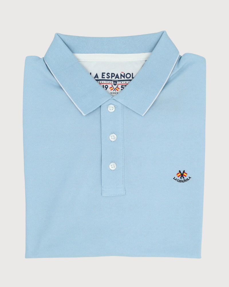 Polo algodón manga corta para hombre | La Española