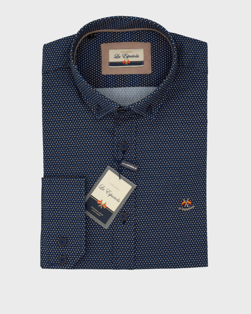 copy of copy of copy of copy of copy of Camisa oxford rosa con bolsillos