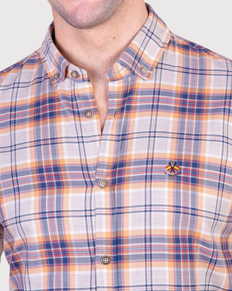 copy of copy of copy of copy of copy of copy of Camisa algodón-lino rayas con cuello botón copy of copy of copy of copy of copy of copy of Camisa algodón-lino rayas con cuello botón
