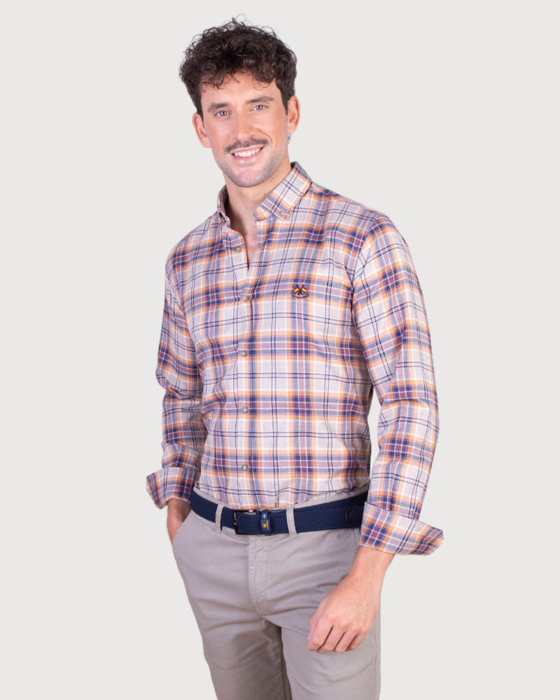 copy of copy of copy of copy of copy of copy of Camisa algodón-lino rayas con cuello botón copy of copy of copy of copy of copy of copy of Camisa algodón-lino rayas con cuello botón