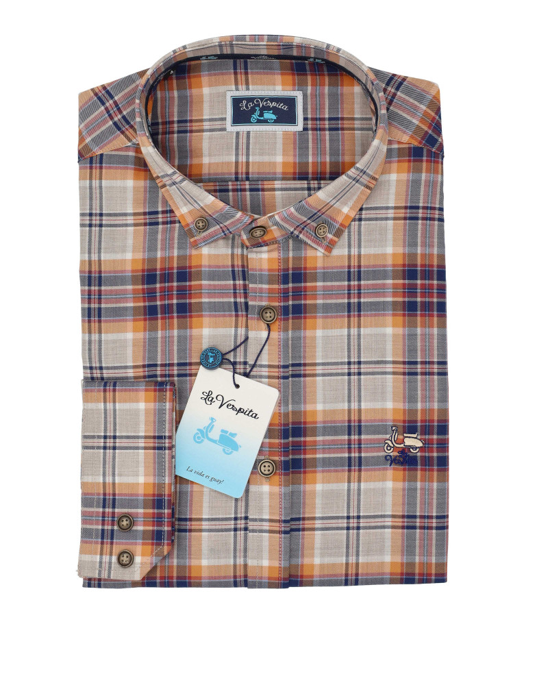 copy of copy of copy of copy of copy of copy of Camisa algodón-lino rayas con cuello botón copy of copy of copy of copy of copy of copy of Camisa algodón-lino rayas con cuello botón