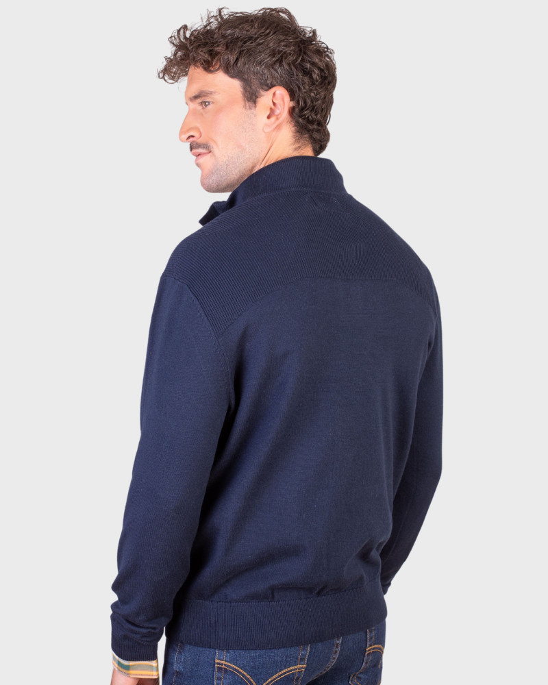 Suéter cuello caja para hombre | La Española