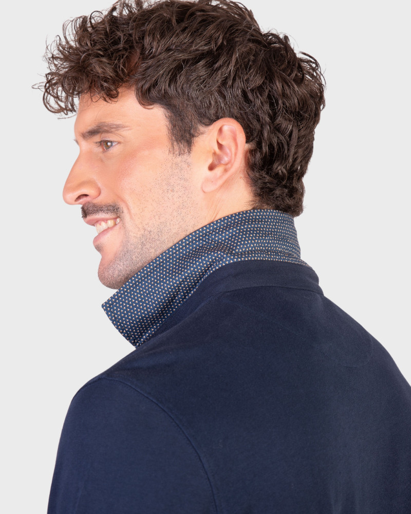 Suéter cuello caja para hombre | La Española