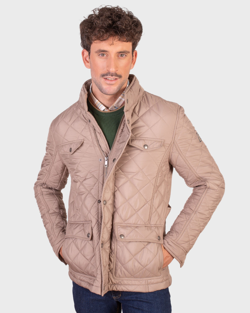 Suéter cuello caja para hombre | La Española