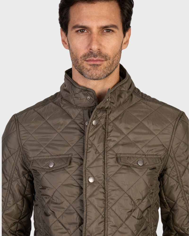Suéter cuello caja para hombre | La Española