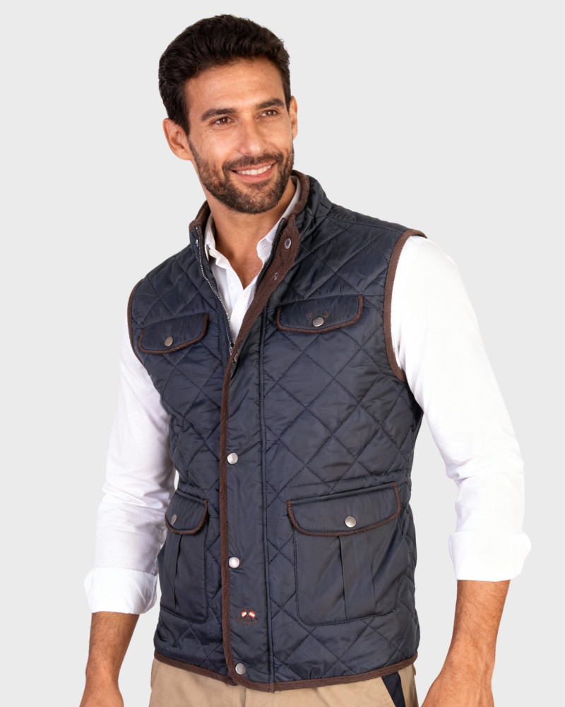 Suéter cuello caja para hombre | La Española