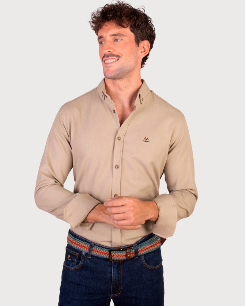 copy of copy of copy of copy of Camisa algodón-lino rayas con cuello botón copy of copy of copy of copy of Camisa algodón-lino rayas con cuello botón