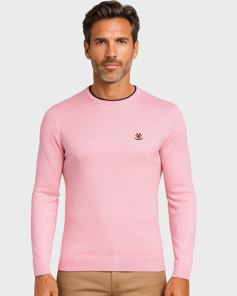 Suéter cuello caja para hombre | La Española