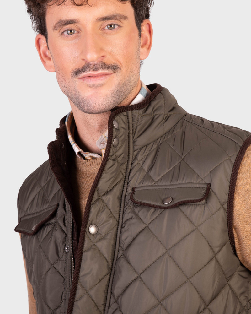 Suéter cuello caja para hombre | La Española