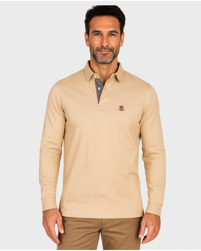 Suéter cuello caja para hombre | La Española