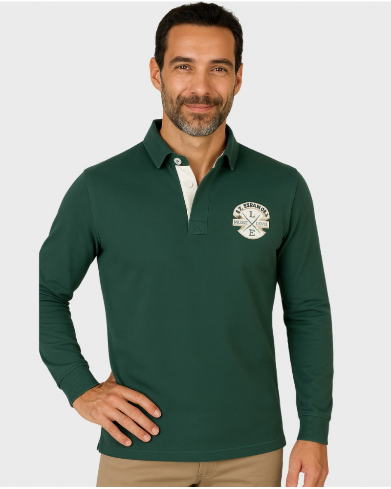 Suéter cuello caja para hombre | La Española