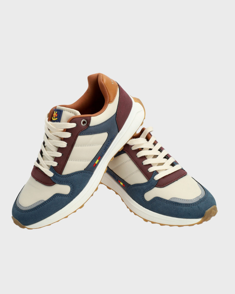 copy of copy of copy of copy of Zapatilla piel cordones y suela goma - Modelo Zaragoza