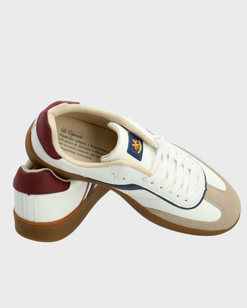 copy of copy of Zapatilla piel cordones y suela goma - Modelo Zaragoza