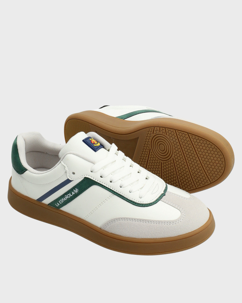 copy of copy of copy of Zapatilla piel cordones y suela goma - Modelo Zaragoza