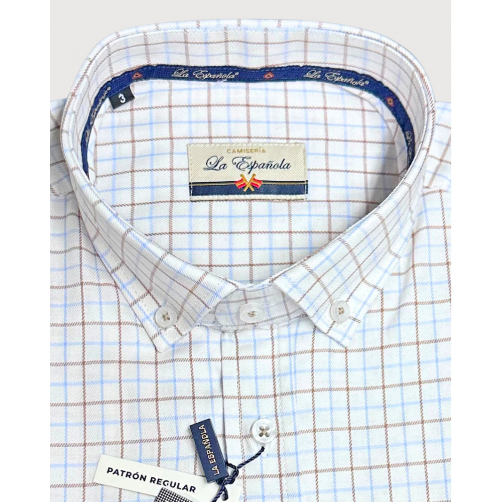 copy of copy of copy of copy of Camisa oxford rosa con bolsillos