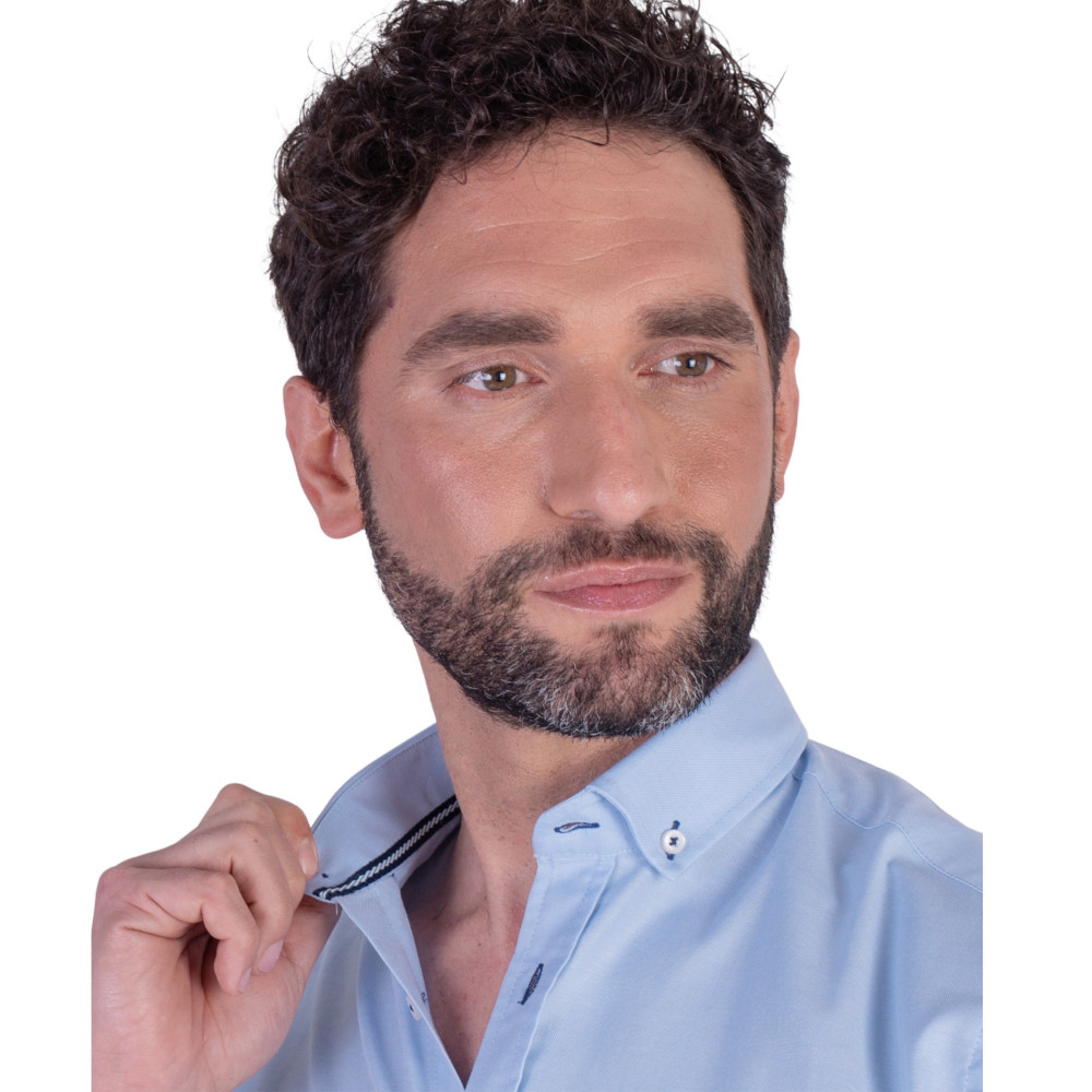 Camisa tejido oxford con bolsillo | La Española