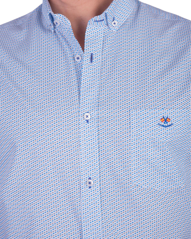 copy of copy of copy of copy of copy of copy of copy of copy of Camisa algodón-lino rayas con cuello botón