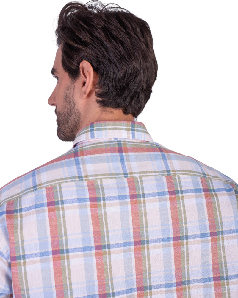 copy of copy of copy of copy of copy of copy of copy of copy of copy of copy of copy of copy of Camisa algodón-lino rayas con c