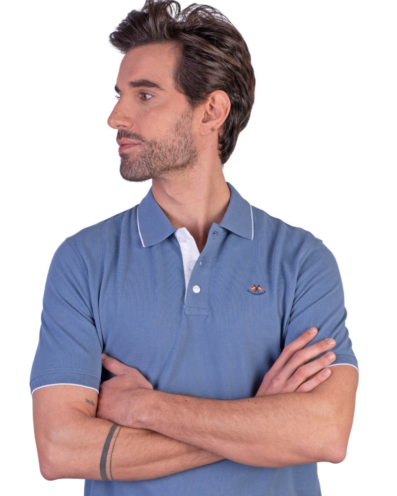 Polo algodón manga corta para hombre | La Española
