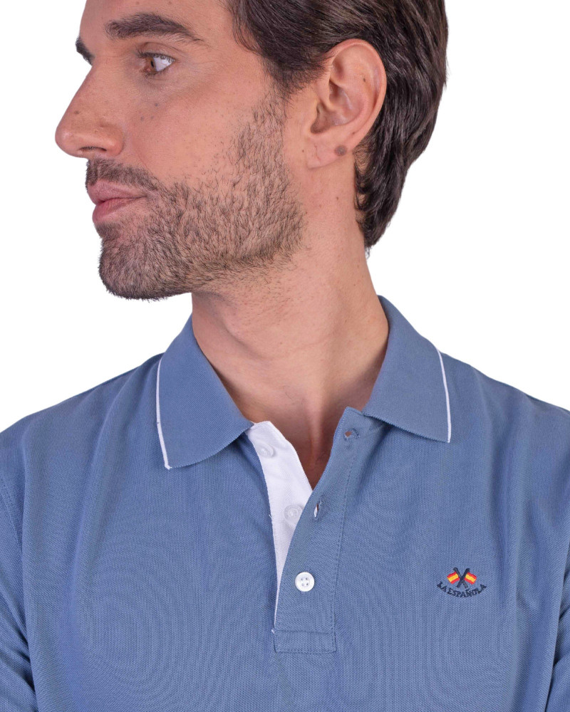 Polo algodón manga corta para hombre | La Española