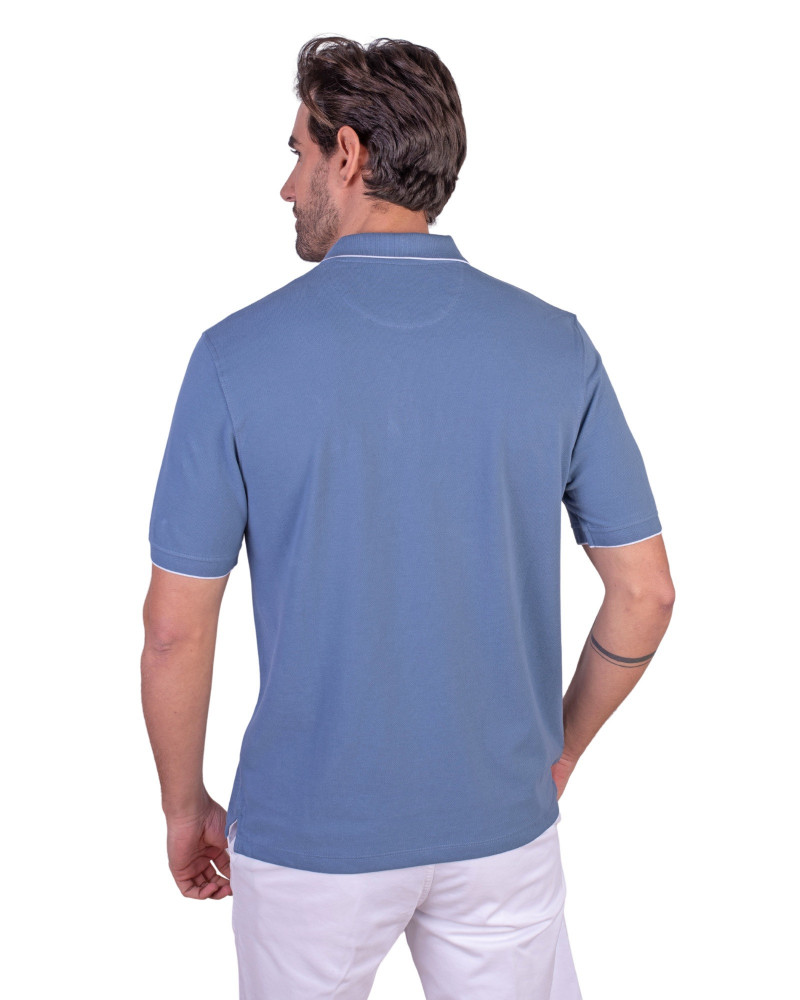 copy of copy of copy of POLO MANGA CORTA ALGODON LISO BASICO GRANITO