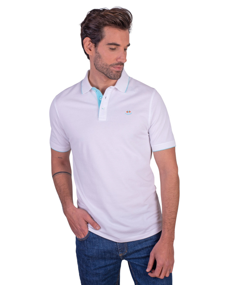 Polo algodón manga corta para hombre | La Española