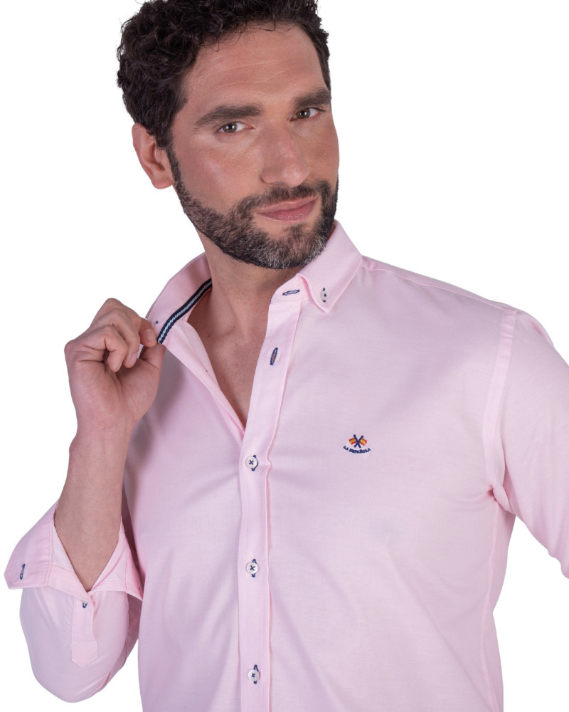 copy of copy of Camisa Oxford semientallada hombre